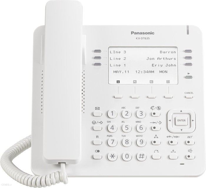 Panasonic Kx-Dt635Ne Biały eBox24-8055122 фото