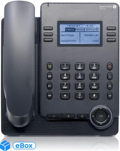 Alcatel-Lucent Enterprise ALE-20 Essential DeskPhone 3ML37020BB Telefon stacjonarny eBox24-8061267 фото