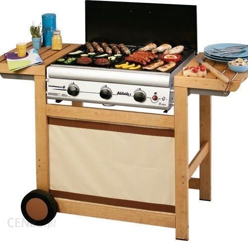 Campingaz Grill Ogrodowy Gazowy Adelaide 3 Woody Ruszt 60X46cm