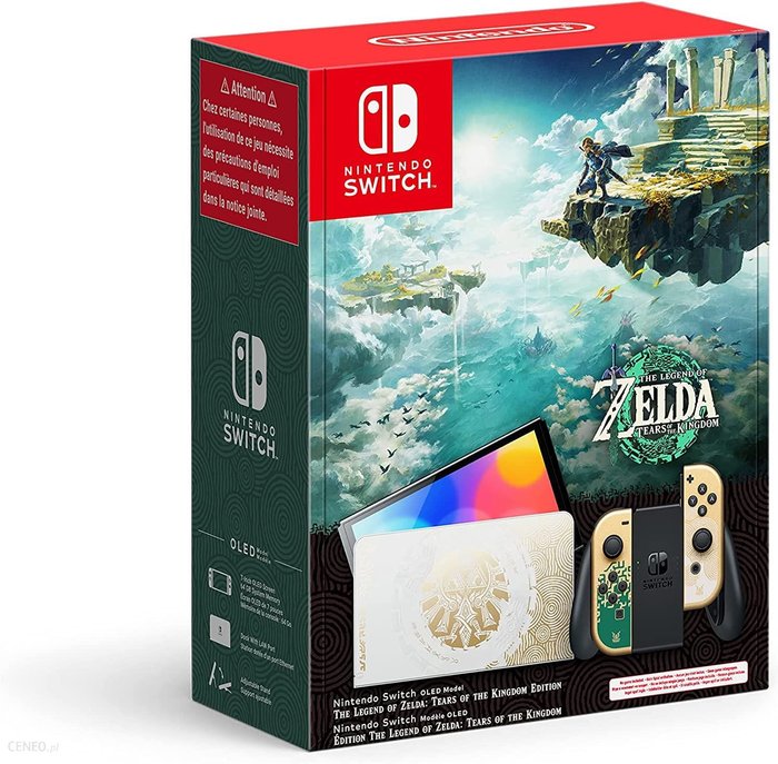 Nintendo Switch OLED Model The Legend of Zelda: Tears of the Kingdom Edition eBox24-8279867 фото