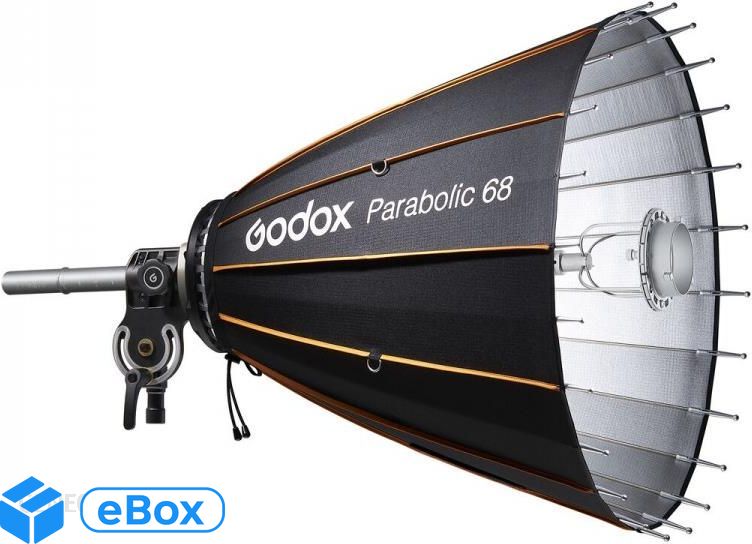 Godox P68 Para Kit - Parasol sferyczny z zestawem do ogniskowania eBox24-8271667 фото