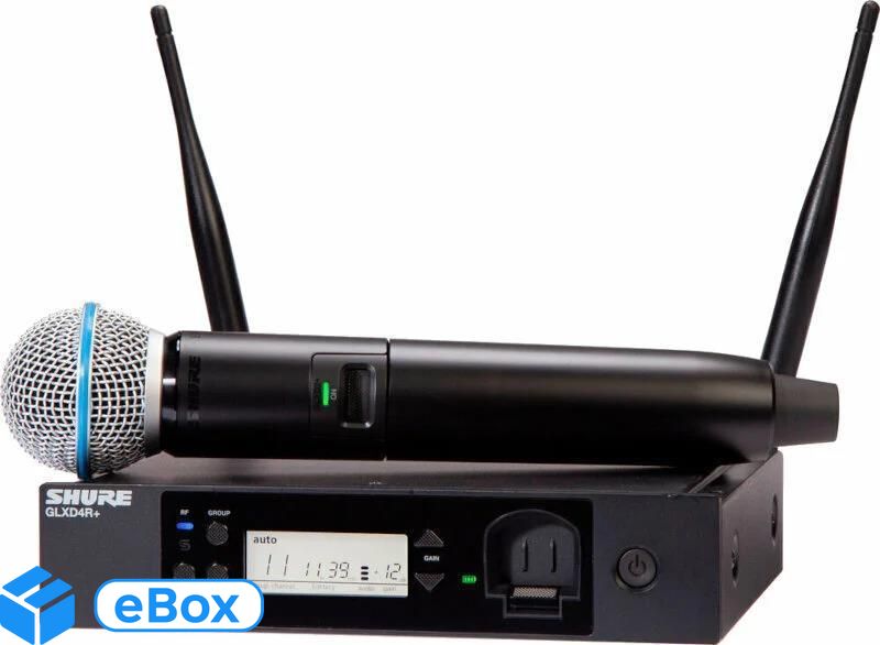 Shure GLXD24R+E/B58-Z4 2,4 GHz-5,8 GHz eBox24-8059367 фото