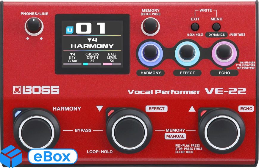 Boss VE-22 Vocal Performer - harmonizer/procesor wokalowy eBox24-8105667 фото