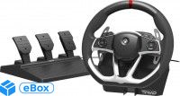 Hori Force Feedback Racing Wheel DLX Designed for Xbox eBox24-94270385 фото