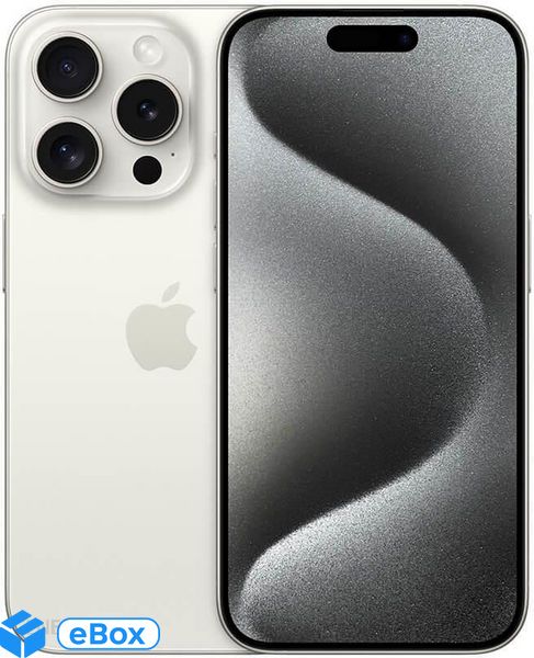 Apple iPhone 15 Pro 128GB Tytan Biały eBox24-8266323 фото