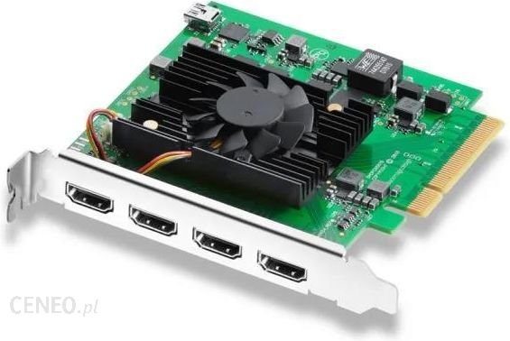 Blackmagic Design DeckLink Quad HDMI Recorder | Karta przechwytująca PCIe, 4x HDMI 2.0b, SD, HD, Ultra HD, 4K eBox24-8032573 фото