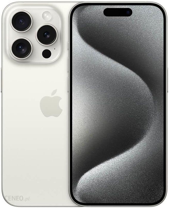 Apple iPhone 15 Pro 128GB Tytan Biały eBox24-8266323 фото