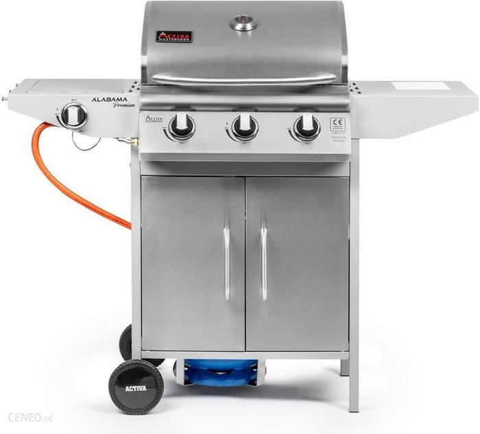 Grill Gazowy Alabama Iii 3+1 Premium 9,6 + 3,2Kw - 19789Gs