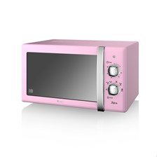 Swan Manual Microwave Pink Sm22130Pn