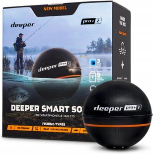 Deeper Smart Sonar Pro+ 2 Echosonda DEPERPROPLUS2 eBox24-8269457 фото