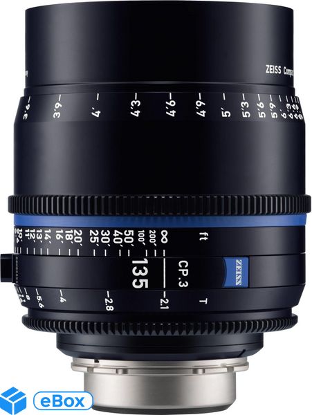 Zeiss CP.3 135mm T2.1 Cine Compact Prime (Canon EF) eBox24-8032674 фото