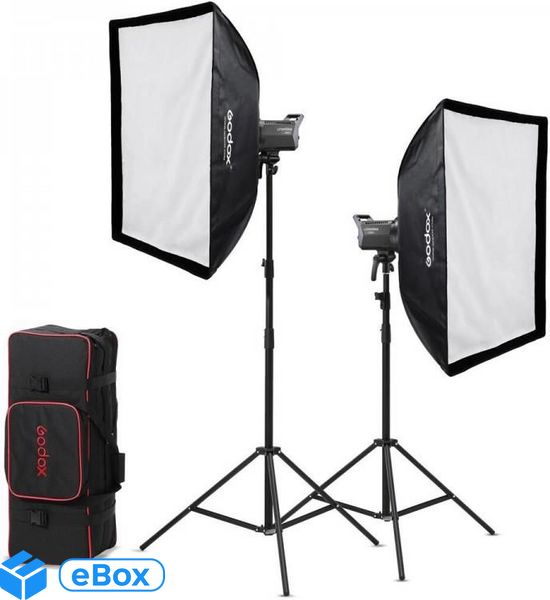 Godox Zestaw 2X Litemons La150Bi Bi Color K2 + Akcesoria eBox24-8359899 фото