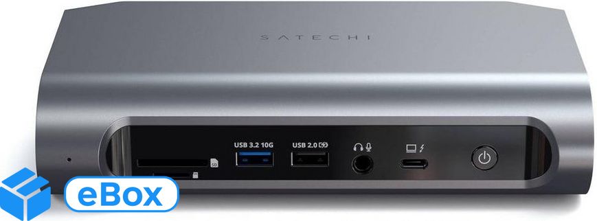 Satechi Thunderbolt 4 Multimedia Pro Dock Hub na 4 Monitory do Mac M1 i M2 Ciemno(STDT4PMMEU) eBox24-8100724 фото