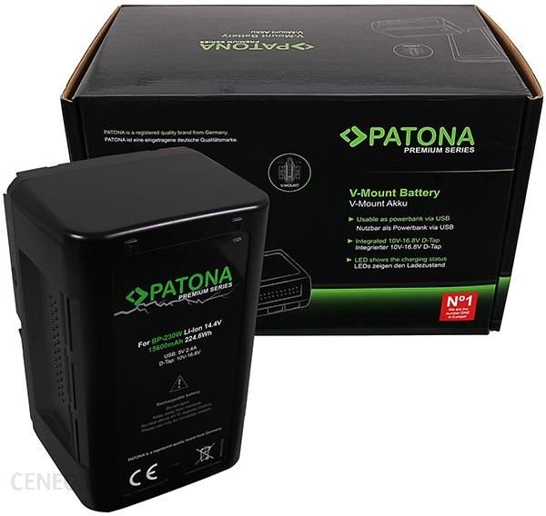 Patona Premium V-Mount 225Wh (1329) eBox24-8270375 фото