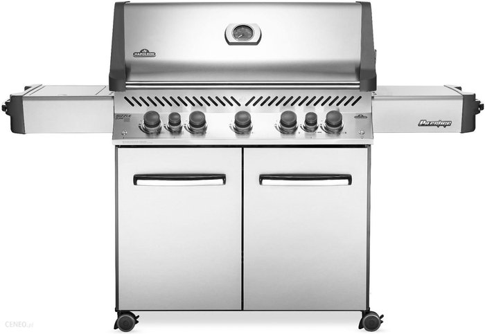 Grill Gazowy Napoleon Prestige 665 Z Tylnym I Bocznym Palnikiem Na Podczerwień Stailnelss Steel P665Rsibpss-Pl