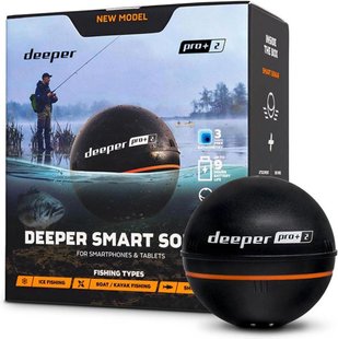 Deeper Echosonda Pro Plus 2 + Uchwyt Na Telefon eBox24-8269459 фото